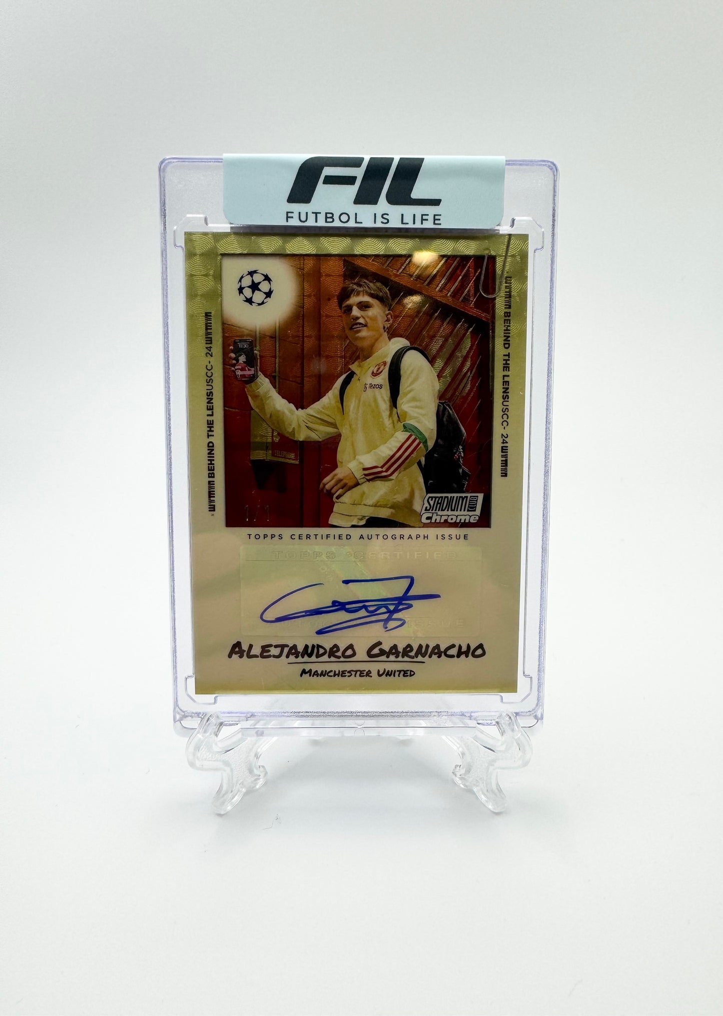 ALEJANDRO GARNACHO AUTOGRAPH 1/1
