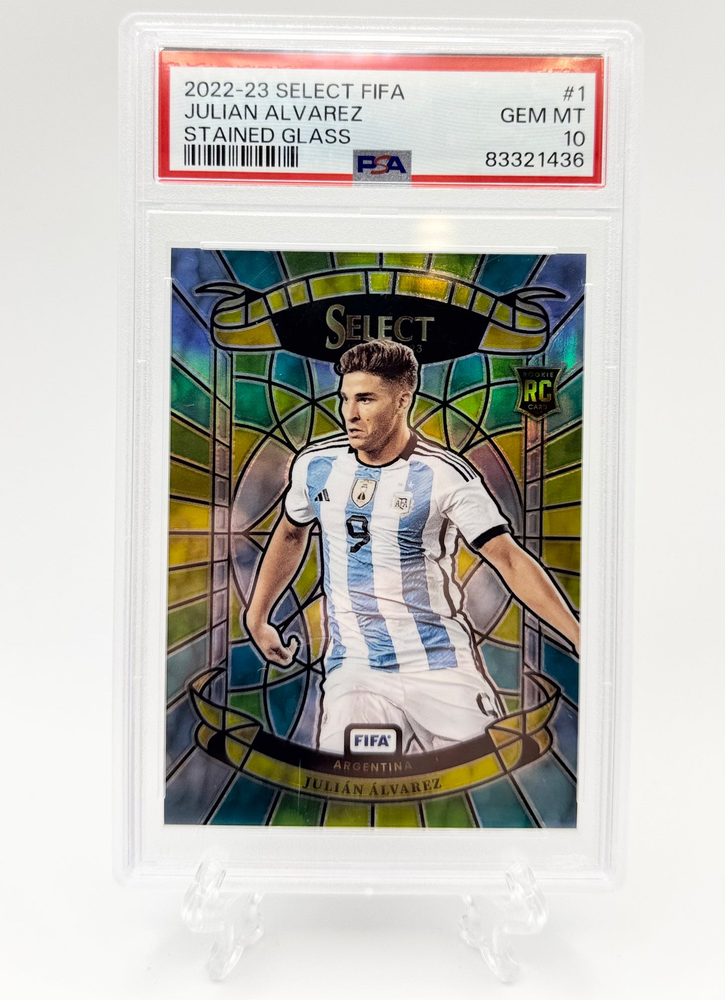 Julian Alvarez Stained Glass