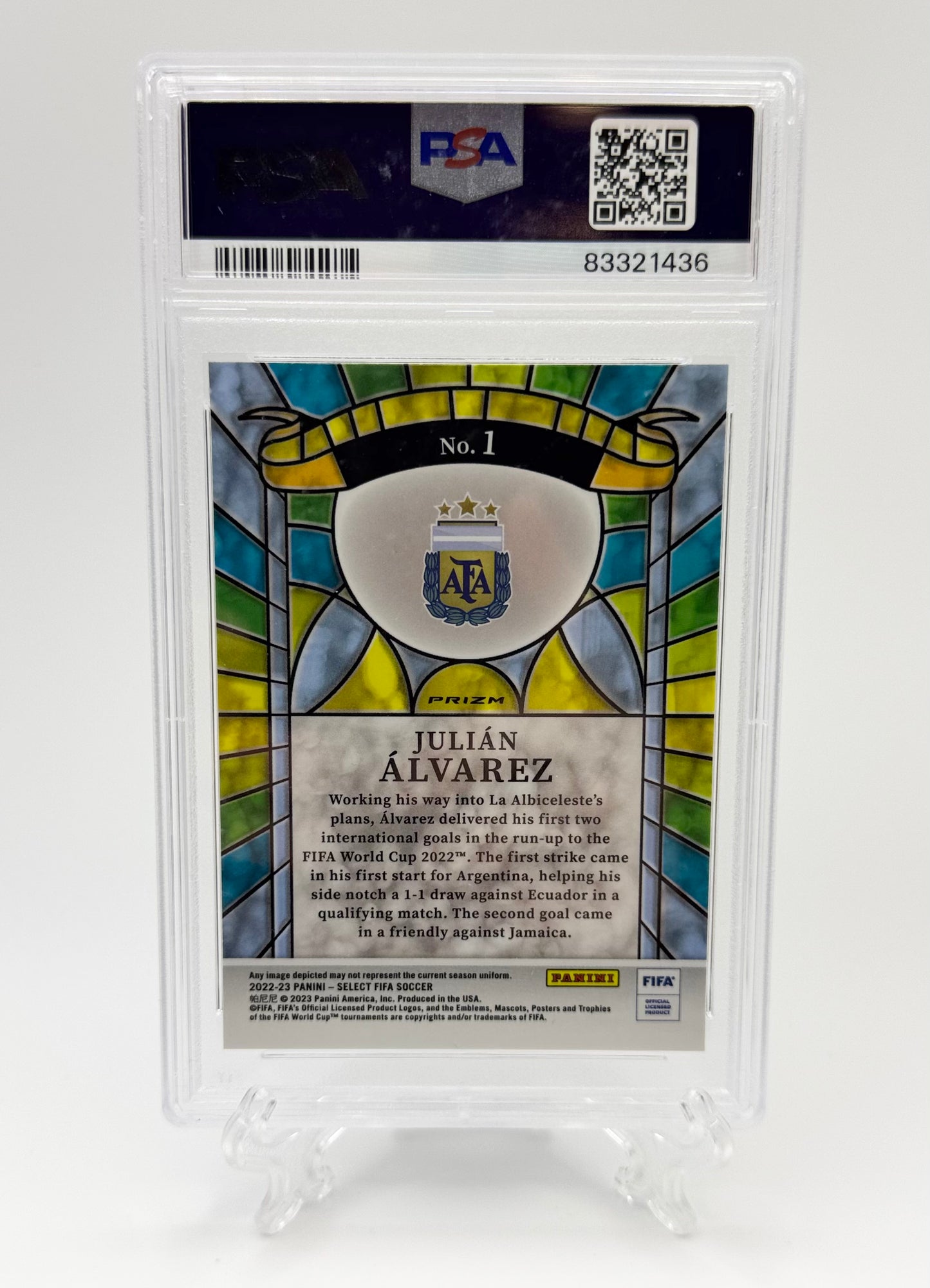 Julian Alvarez Stained Glass