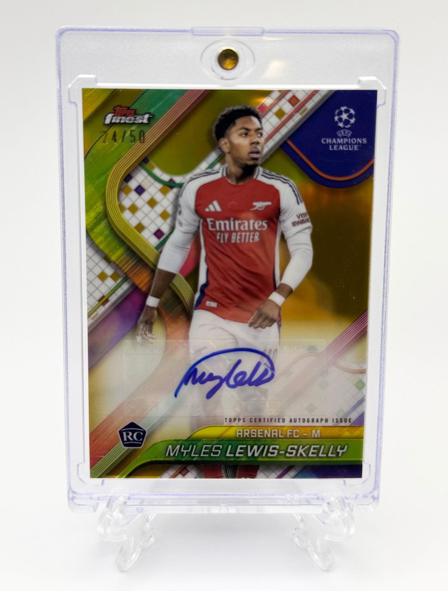 Myles Lewis Skelly Auto - 24/50