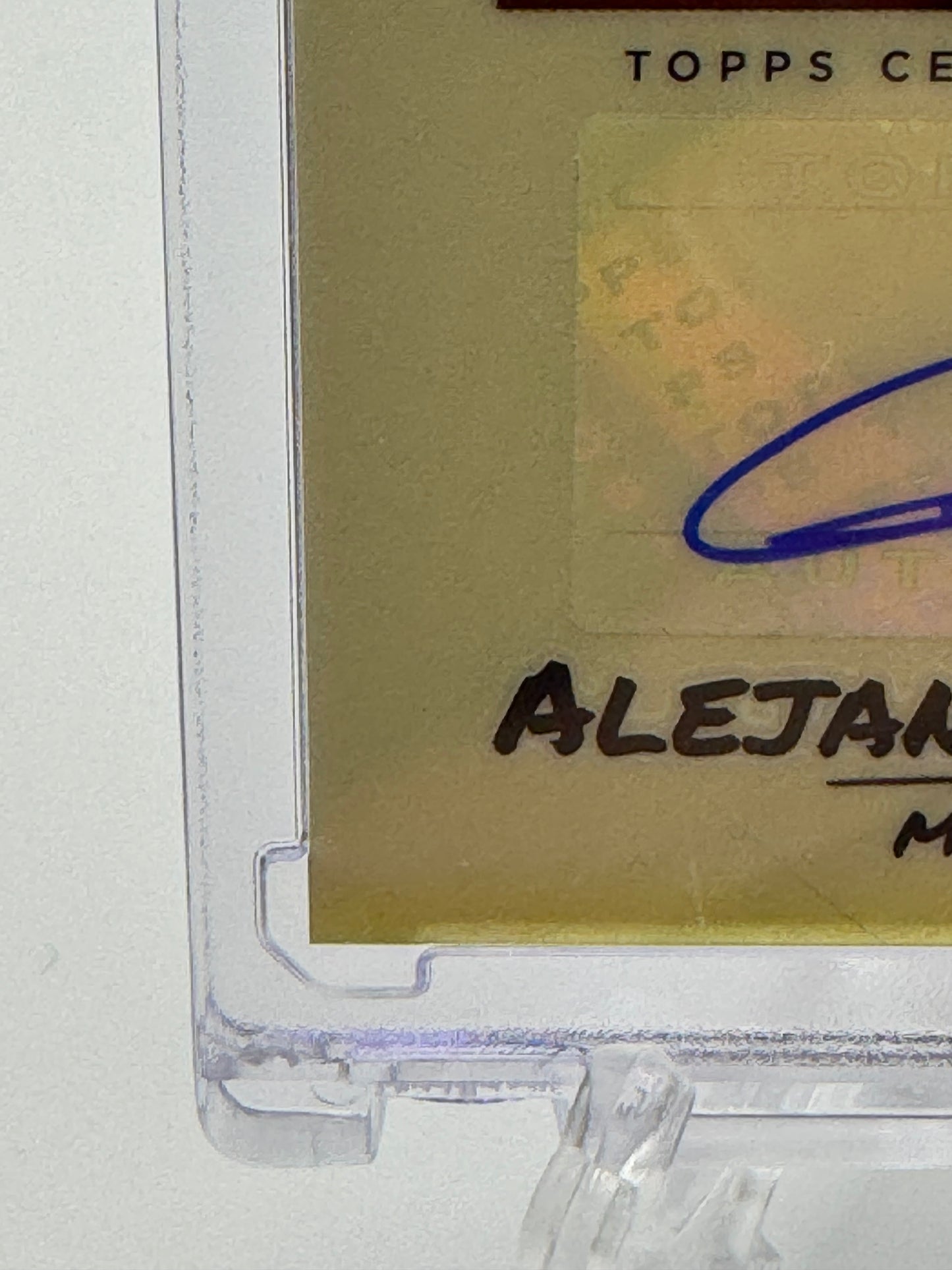 ALEJANDRO GARNACHO AUTOGRAPH 1/1