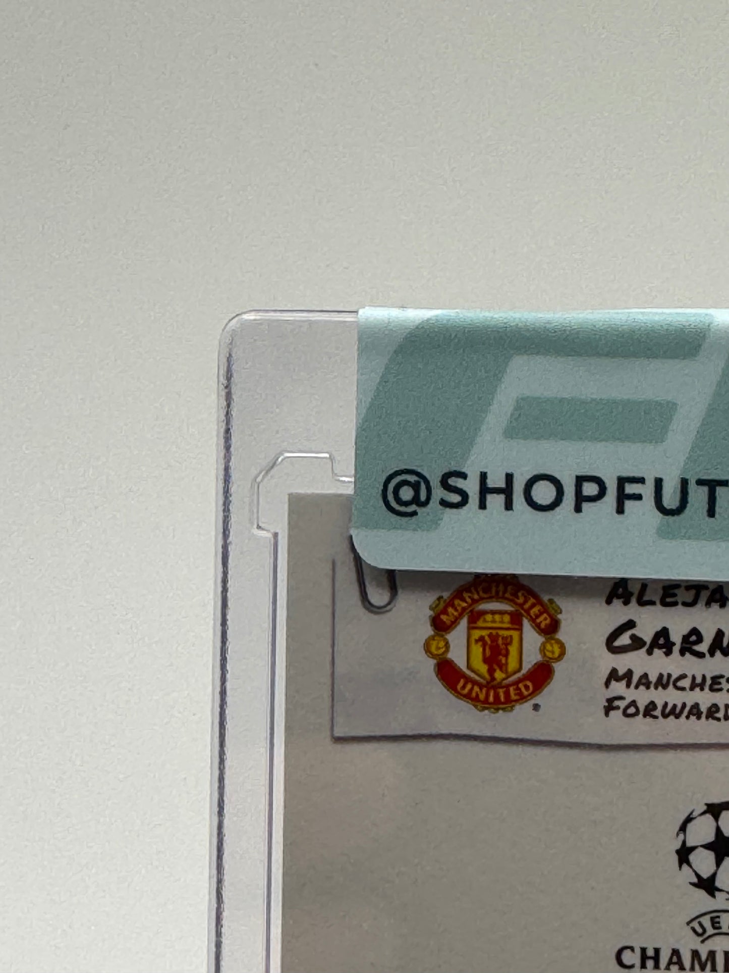 ALEJANDRO GARNACHO AUTOGRAPH 1/1