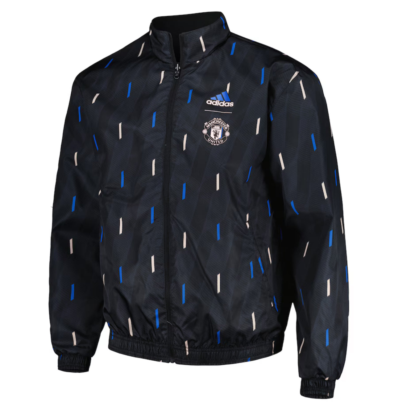 Manchester United Vintage Reversible Zip-Up Jacket