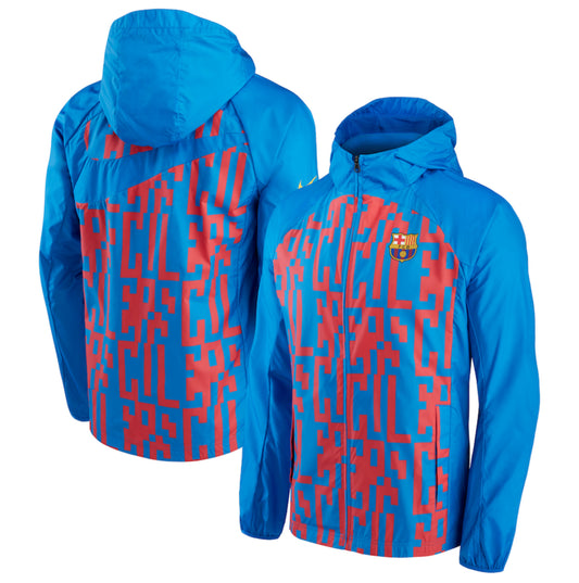 Barcelona 2022/23 Nike Raglan Full-Zip Jacket