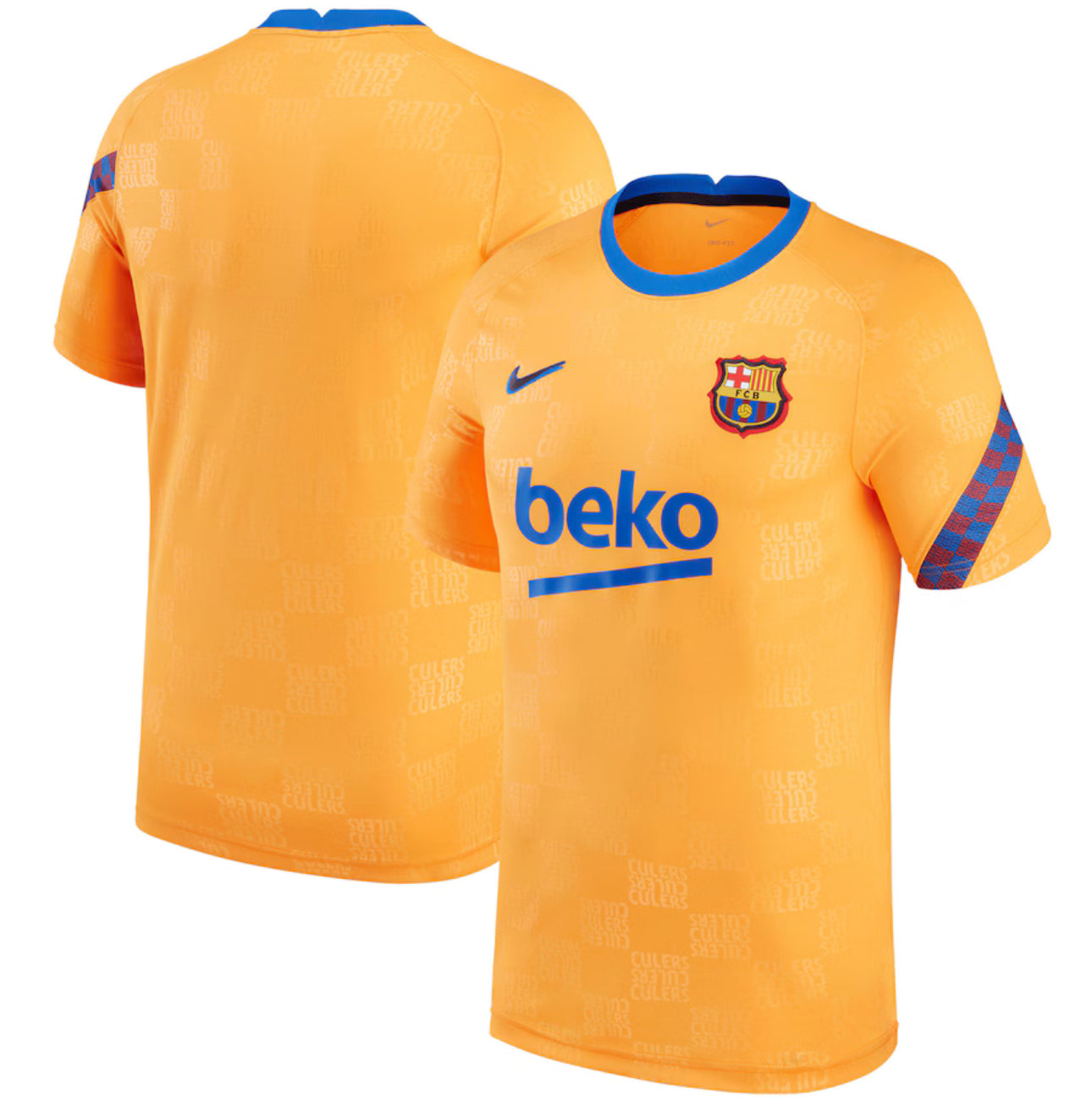 Barcelona Nike 2021/2022 Match Top